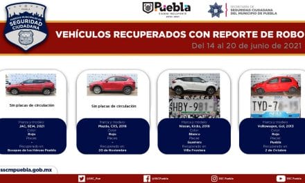 Remite SSC 11 vehículos ante el agente del ministerio público