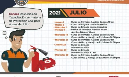 Invita Protección Civil Municipal a cursos de capacitación