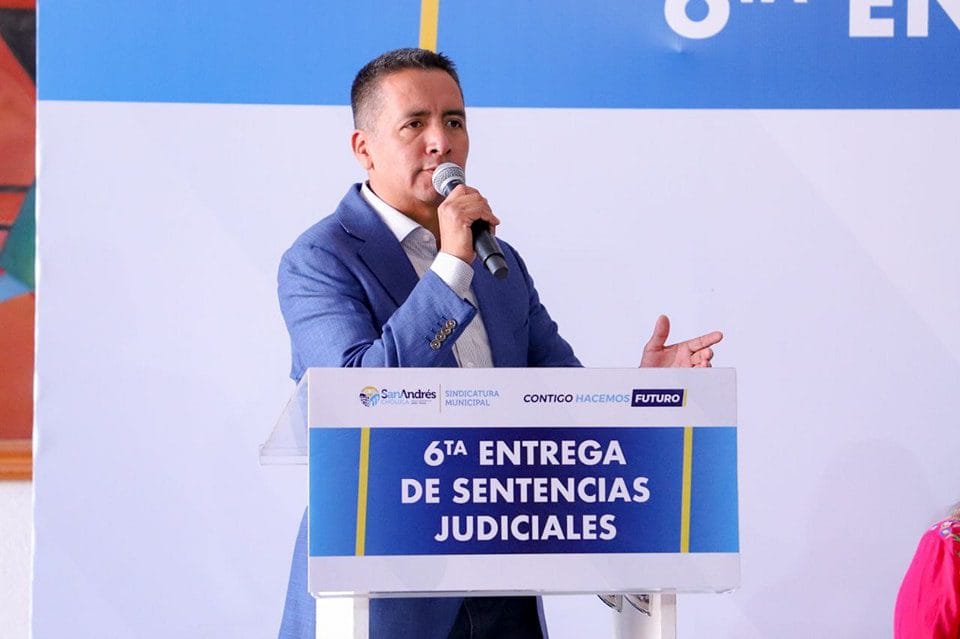 Encabeza Mundo Tlatehui Sexta Entrega de Sentencias Judiciales