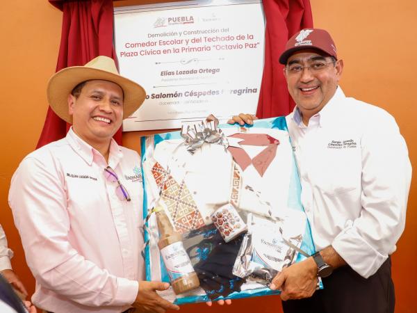 Con obras y programas sociales, gobierno de Sergio Salomón demuestra que está presente en la Sierra Nororiental