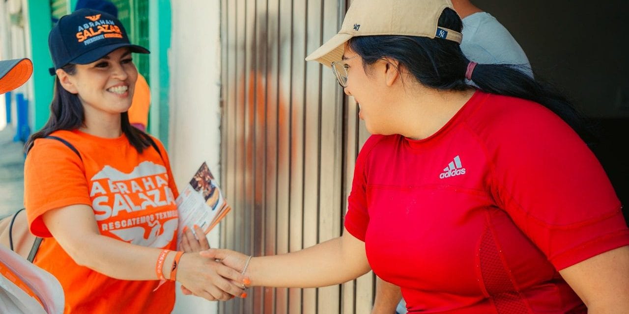 Llega la Fuerza Naranja a la colonia Domingo Arenas