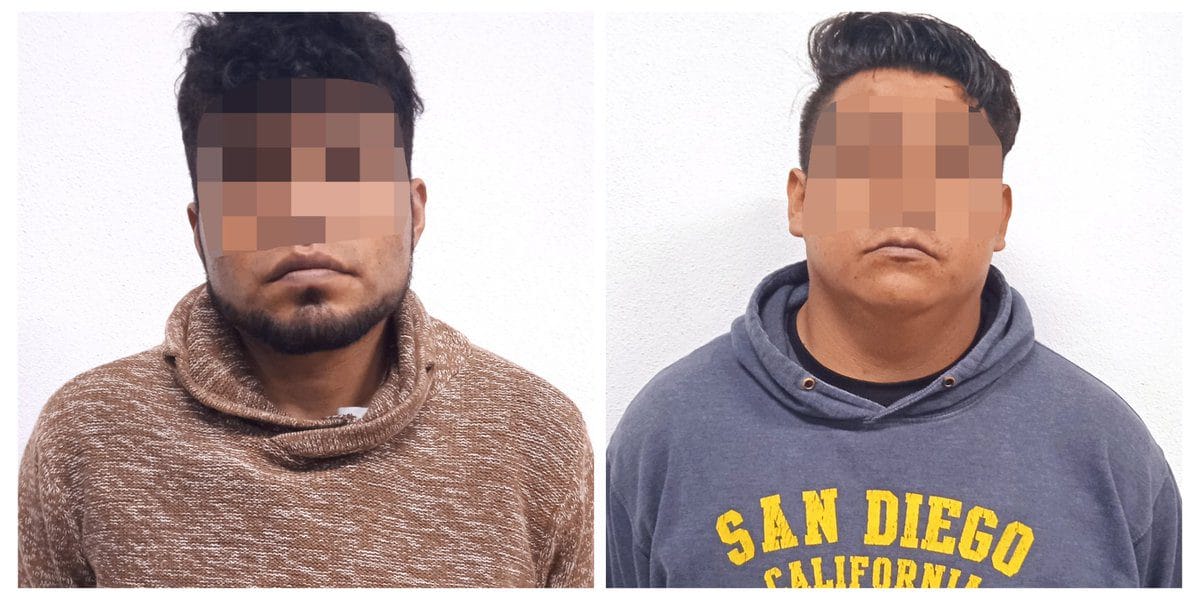 La SSC detiene a dos presuntos responsables por robo a casa habitación con violencia