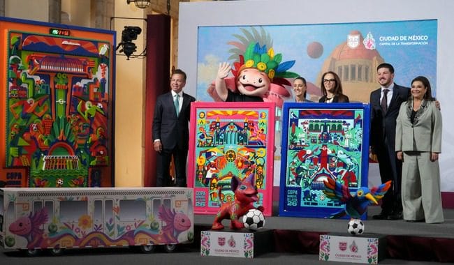 Anuncia Presidenta inversión de 2 mil mdp en movilidad para cada una de las sedes del Mundial FIFA 2026: CDMX, Jalisco y Nuevo León