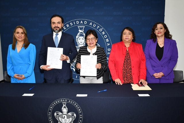 Firman convenio BUAP y la Auditoría Superior del Estado de Puebla
