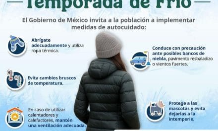 CNPC exhorta a la población a mantener acciones de autocuidado ante las lluvias y bajas temperaturas