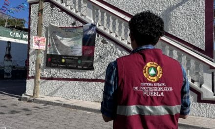 Gobierno de Puebla supervisa rutas de evacuación del volcán Popocatépetl