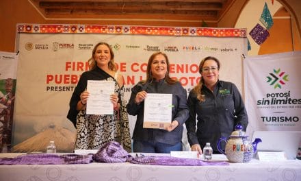 Firman convenio Puebla y San Luis Potosí para impulsar turismo en ambas entidades