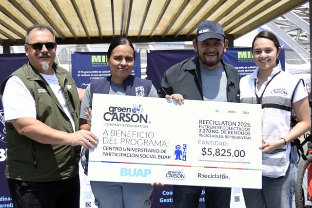 Reciclatón 2026 de la BUAP fomenta responsabilidad ambiental y participación social